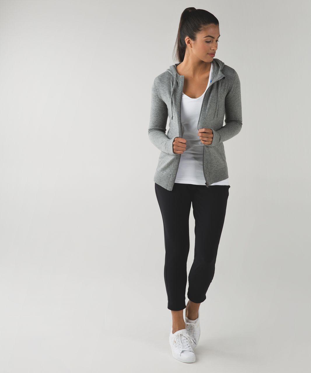 Lululemon Find Your Mantra Hoodie - Heathered Medium Grey / Silver / Slate