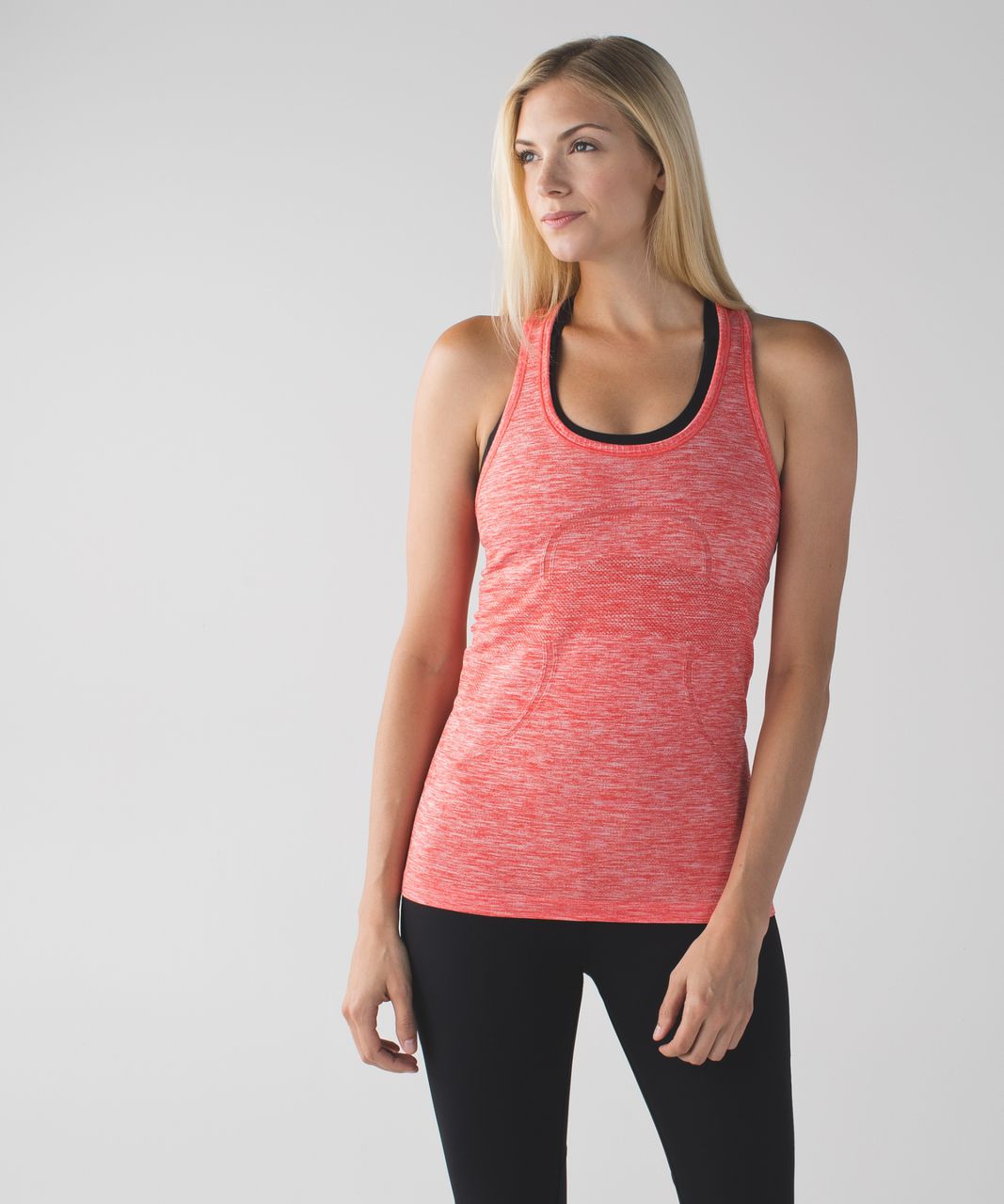 Lululemon Swiftly Tech Racerback - Heathered Alarming