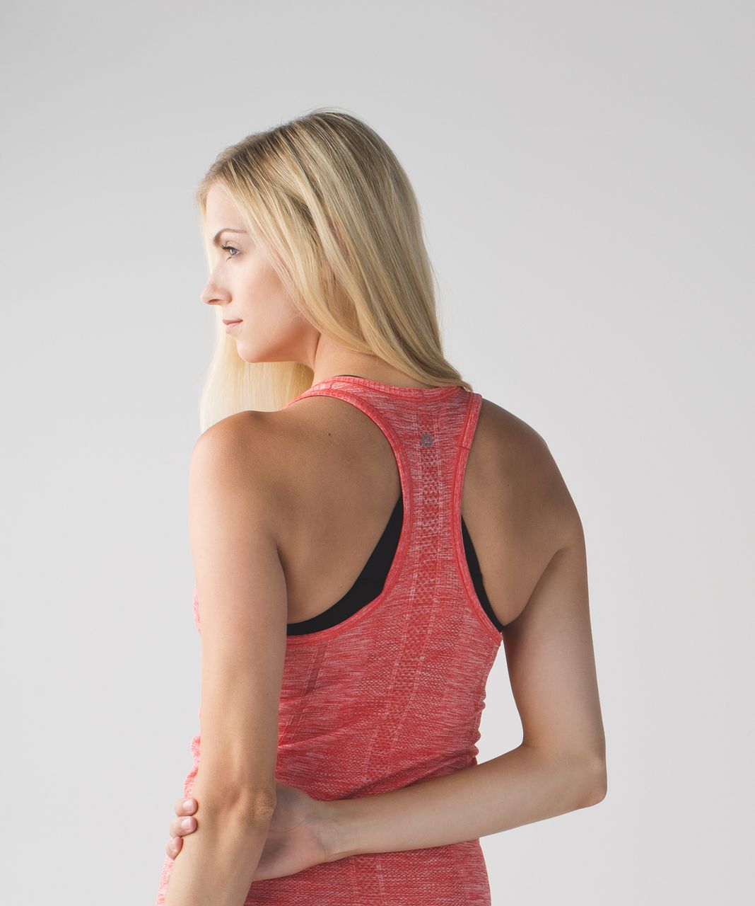 Lululemon Swiftly Tech Racerback - Heathered Alarming