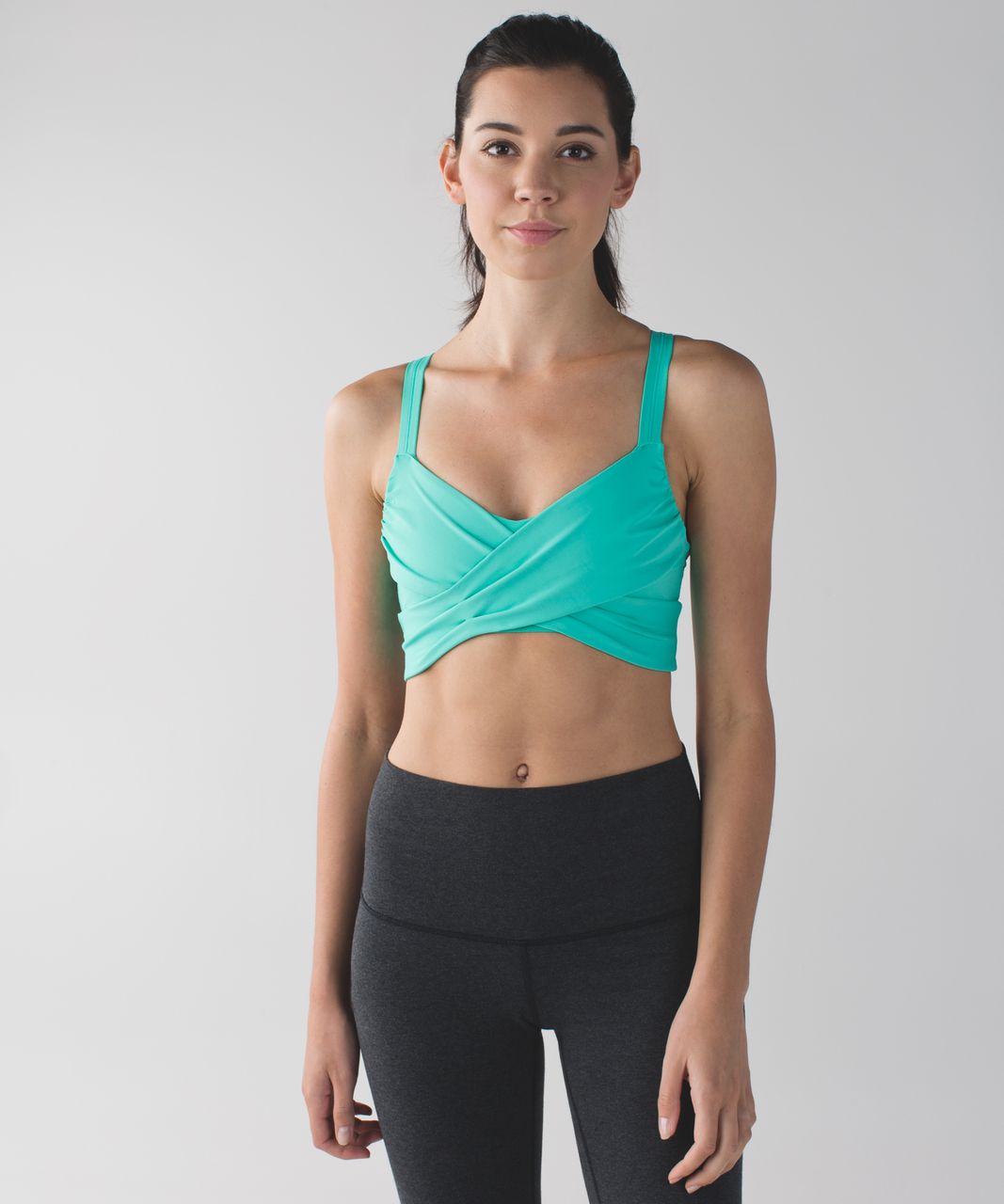 Lululemon Wrap It Up Bra - Black - lulu fanatics