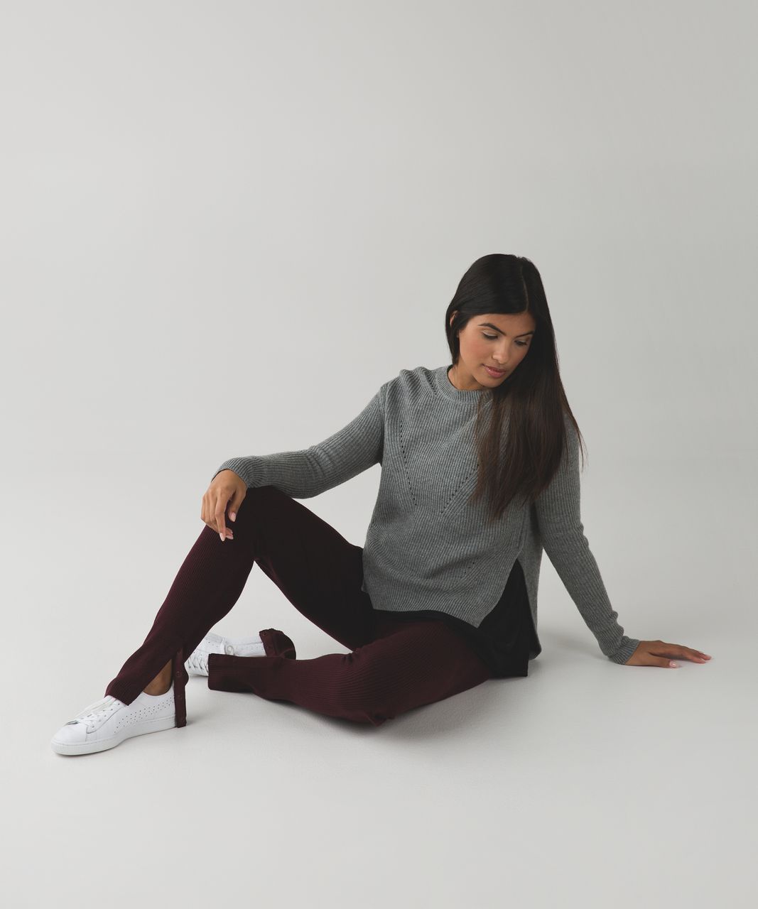 Lululemon Find Your Mantra Pant - Heathered Bordeaux Drama