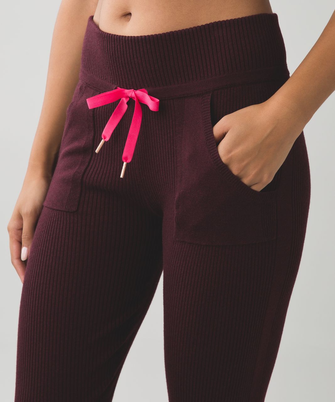 Lululemon Find Your Mantra Pant - Heathered Bordeaux Drama