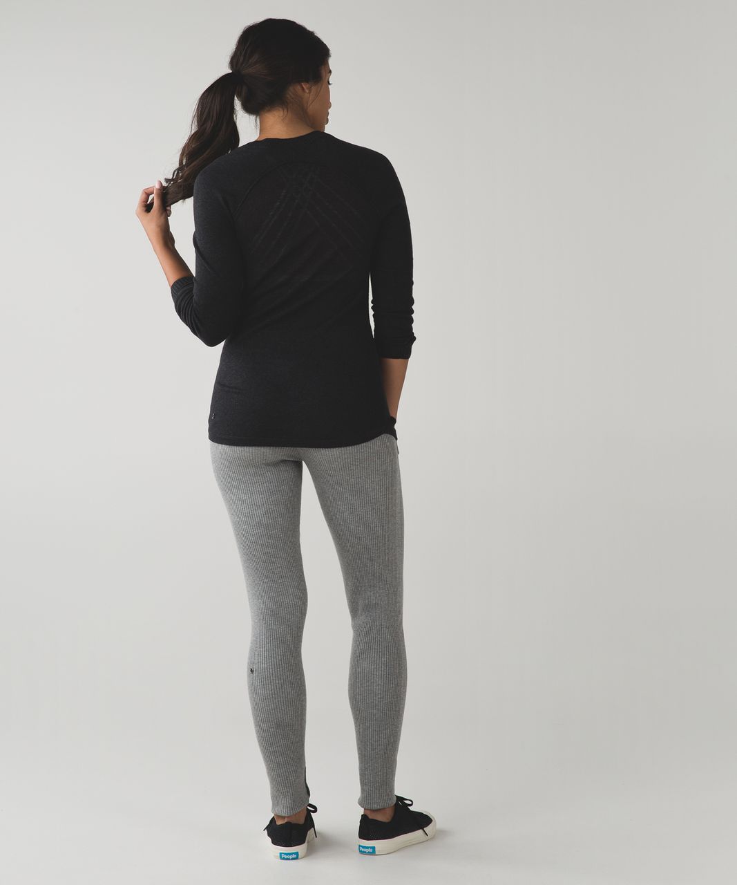 Lululemon Find Your Mantra Pant - Heathered Medium Grey / Heathered Dark Grey