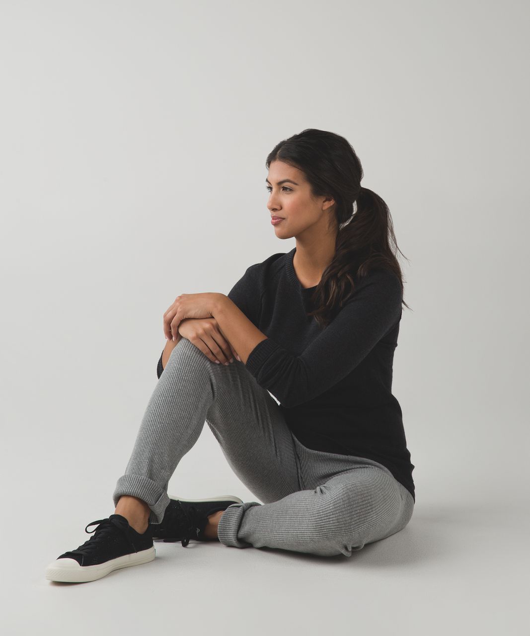 Lululemon Find Your Mantra Pant - Heathered Medium Grey / Heathered Dark Grey