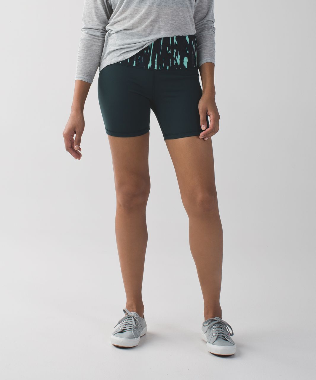 Lululemon Groove Short II (Roll Down - Regular) - Dark Fuel