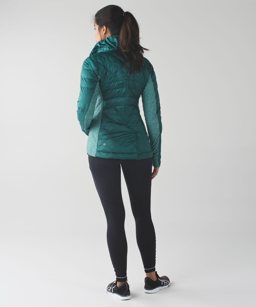 Lululemon Down For A Run Pullover - Forage Teal