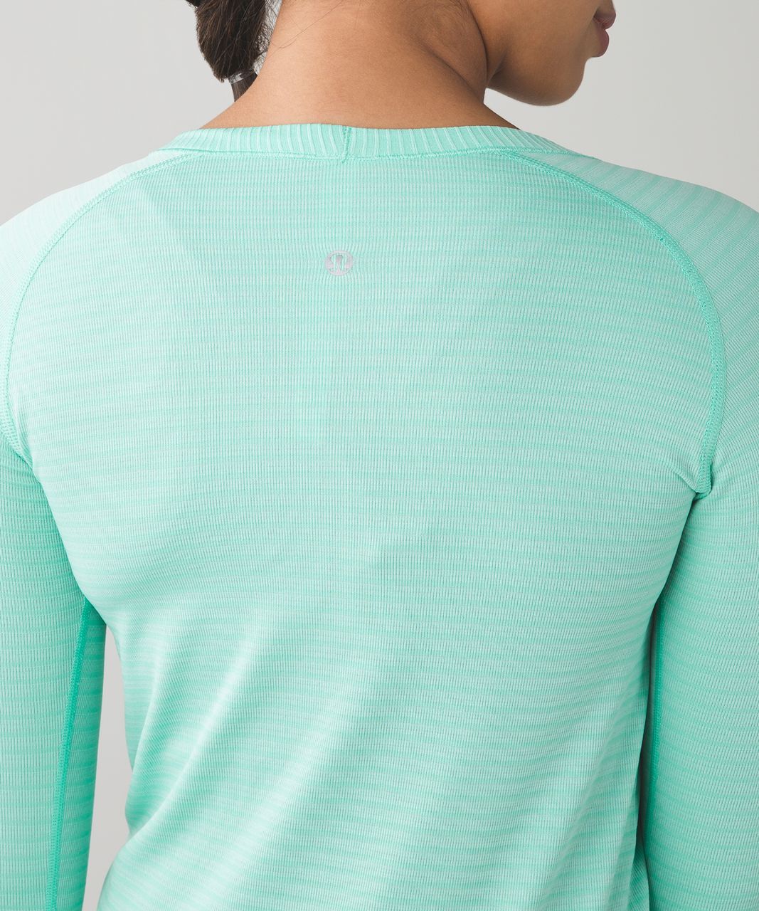 Lululemon Swiftly Tech Long Sleeve Crew - Cerulean Blue / Black