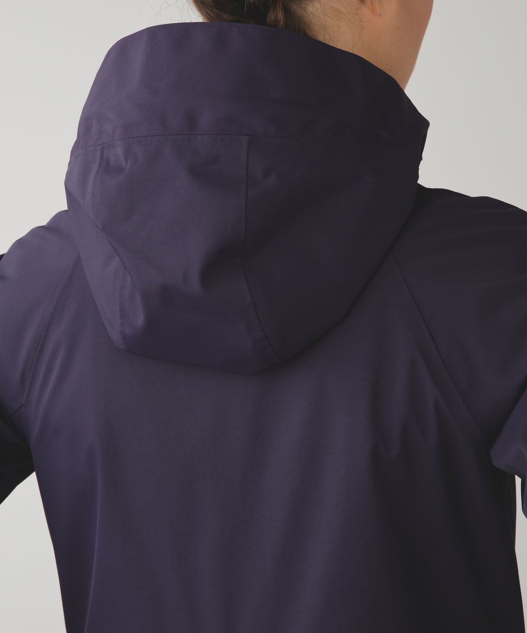 Lululemon Definitely Raining Jacket - Black Grape