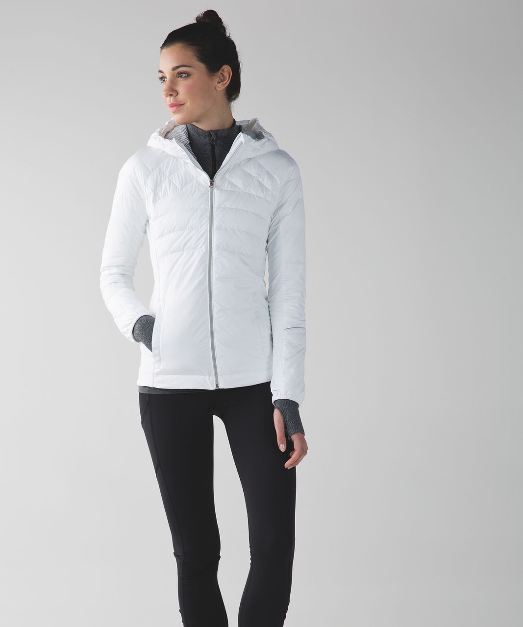 Lululemon Down For A Run Jacket - White