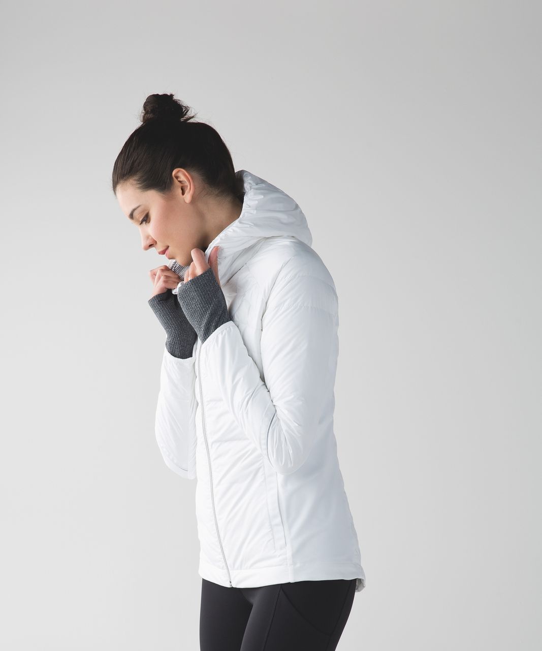 Lululemon Down For A Run Jacket - White