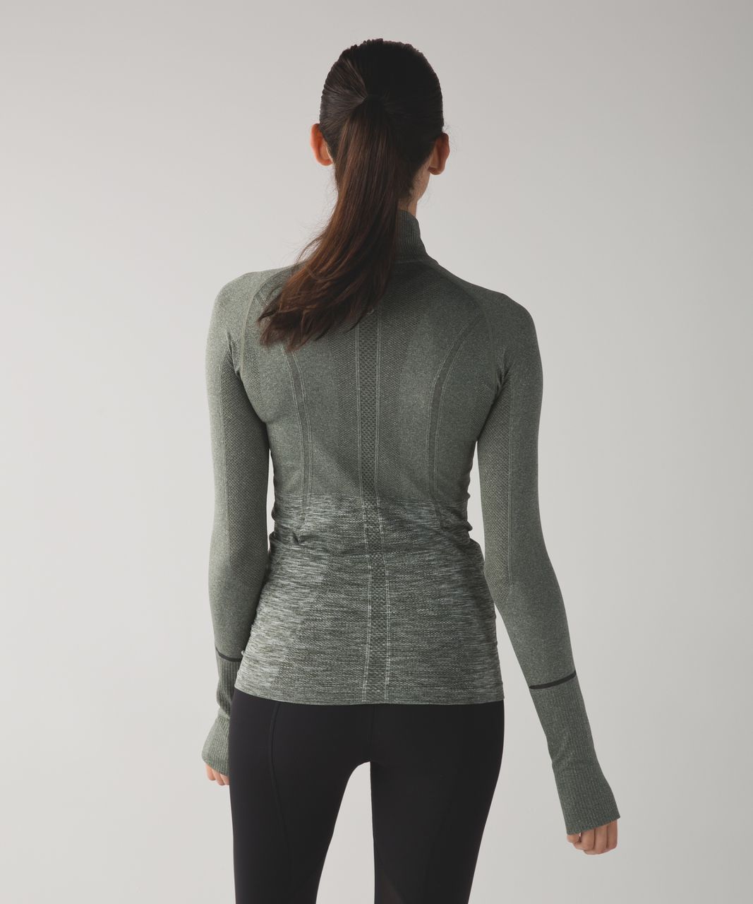 Lululemon Swiftly Tech Long Sleeve Crew - Classic Green / Classic Green -  lulu fanatics