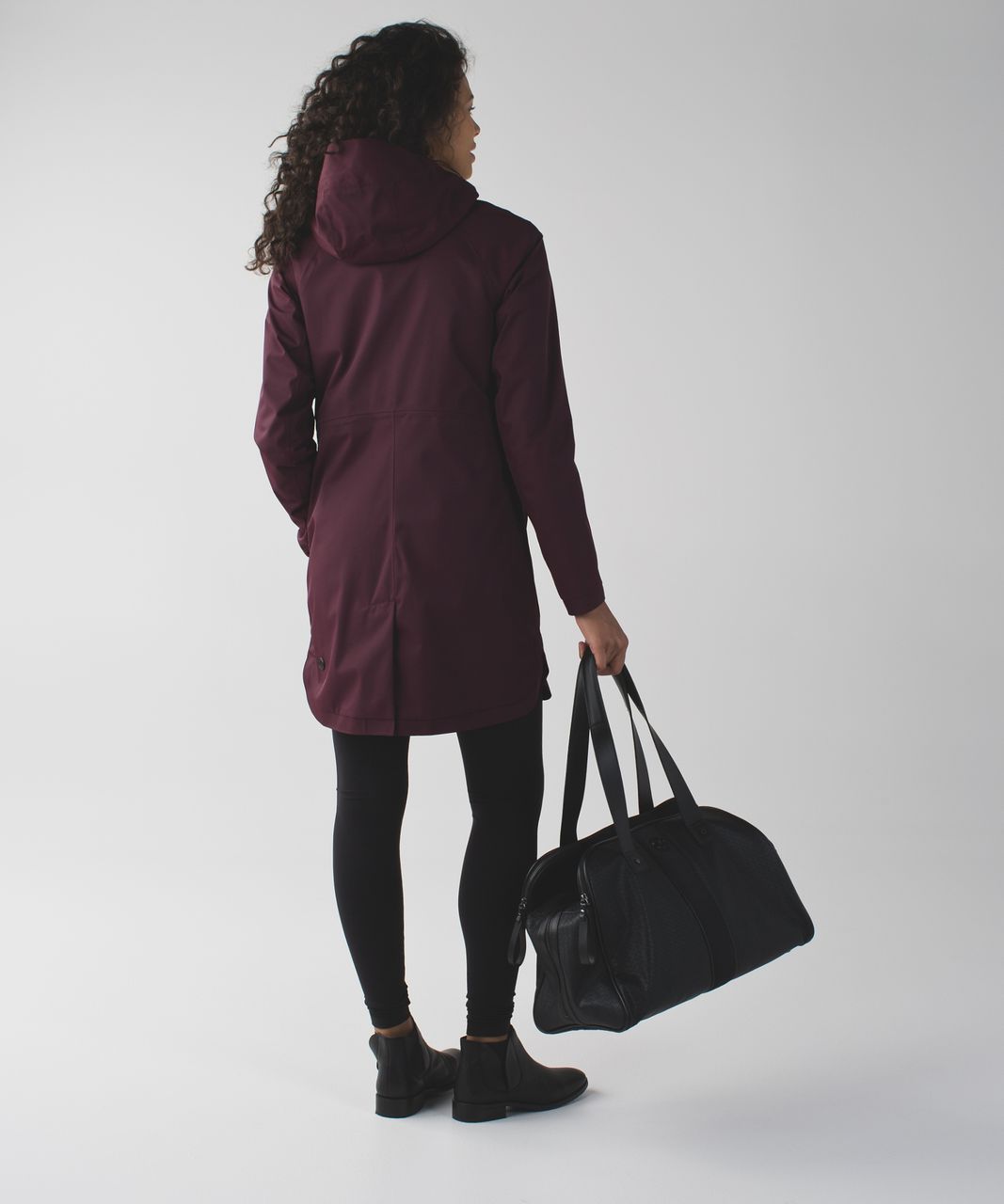 Lululemon Definitely Raining Jacket - Bordeaux Drama