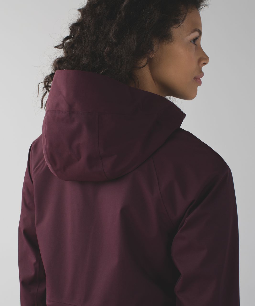 Lululemon Definitely Raining Jacket - Bordeaux Drama