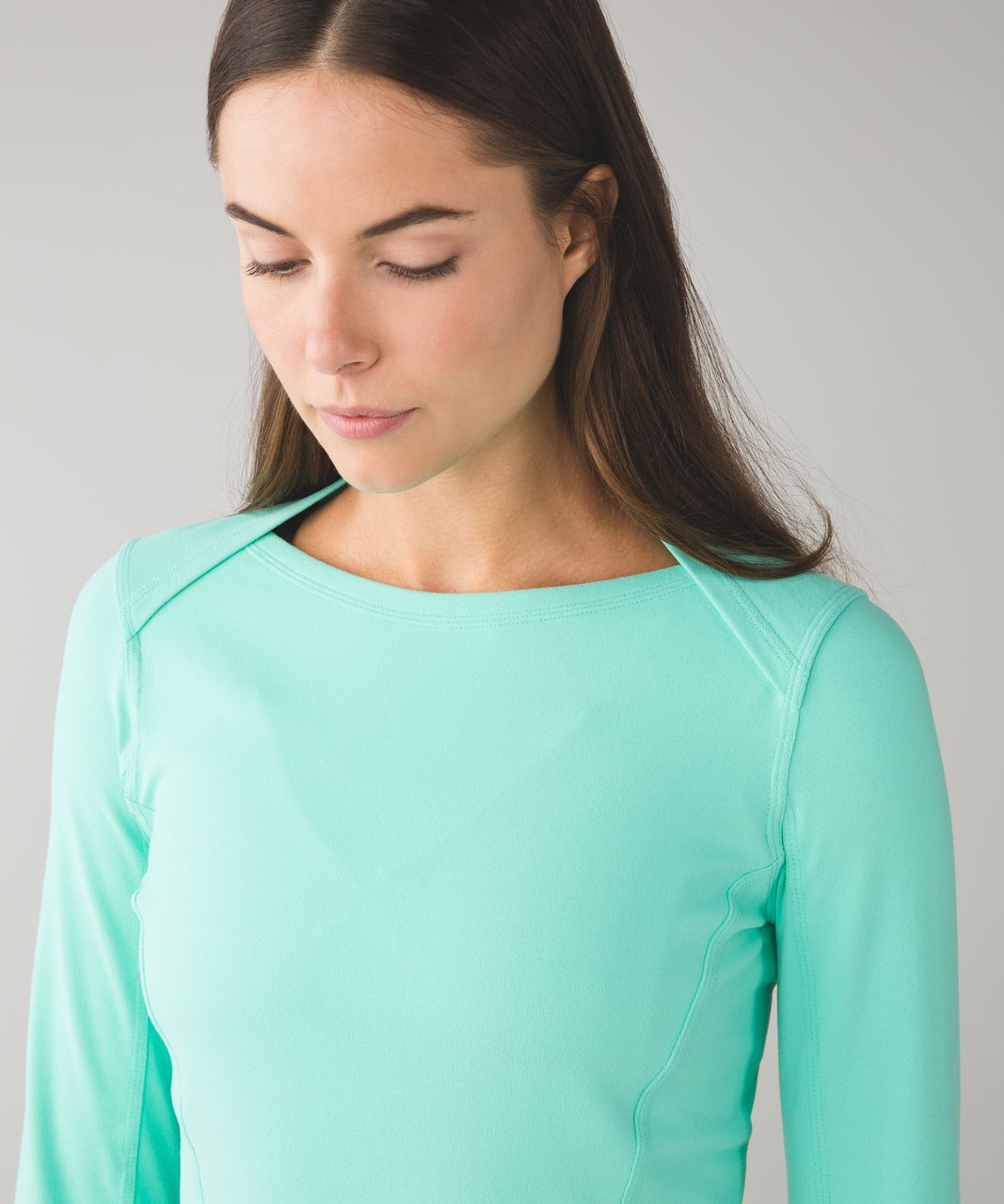 Lululemon Kanto Catch Me Long Sleeve - Menthol