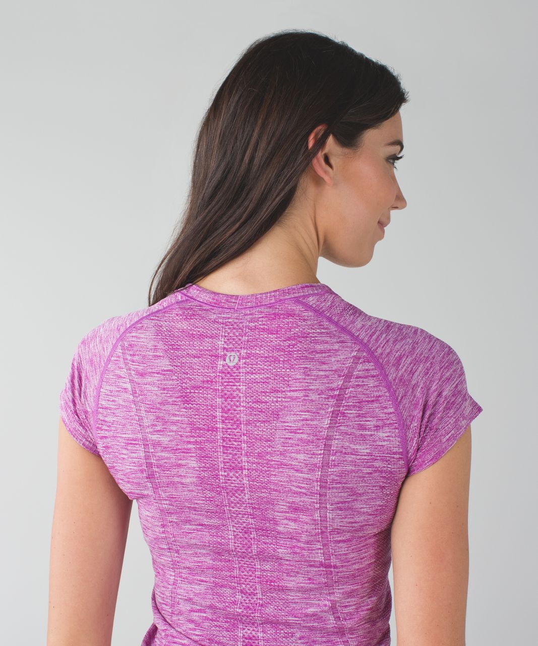 Lululemon Swiftly Tech Short Sleeve Crew - Heathered Ultra Violet