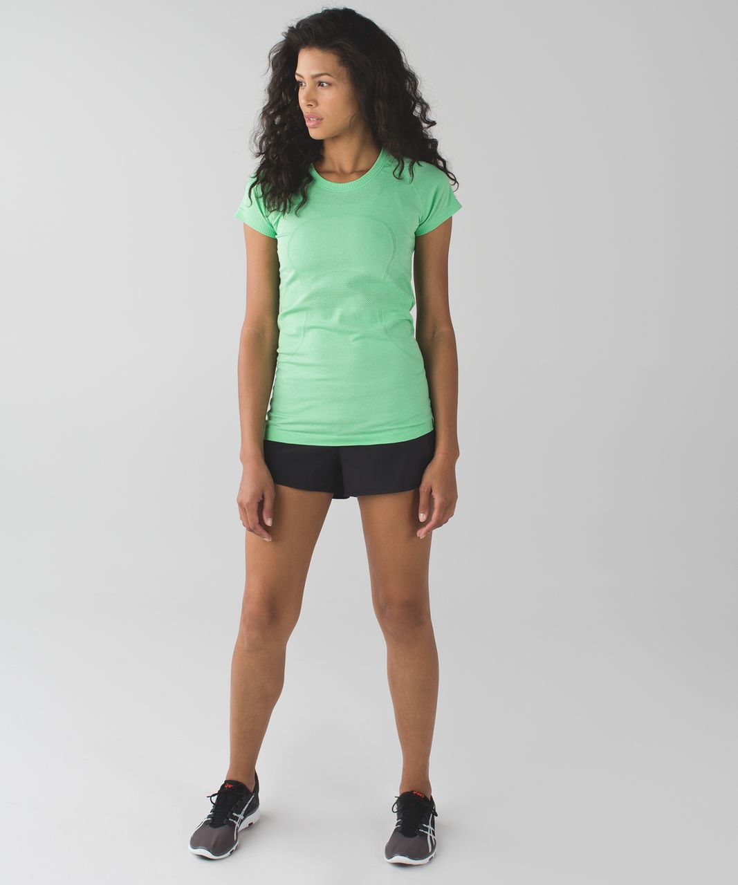 Lululemon Swiftly Tech Short Sleeve Crew - Heathered Dragonfly