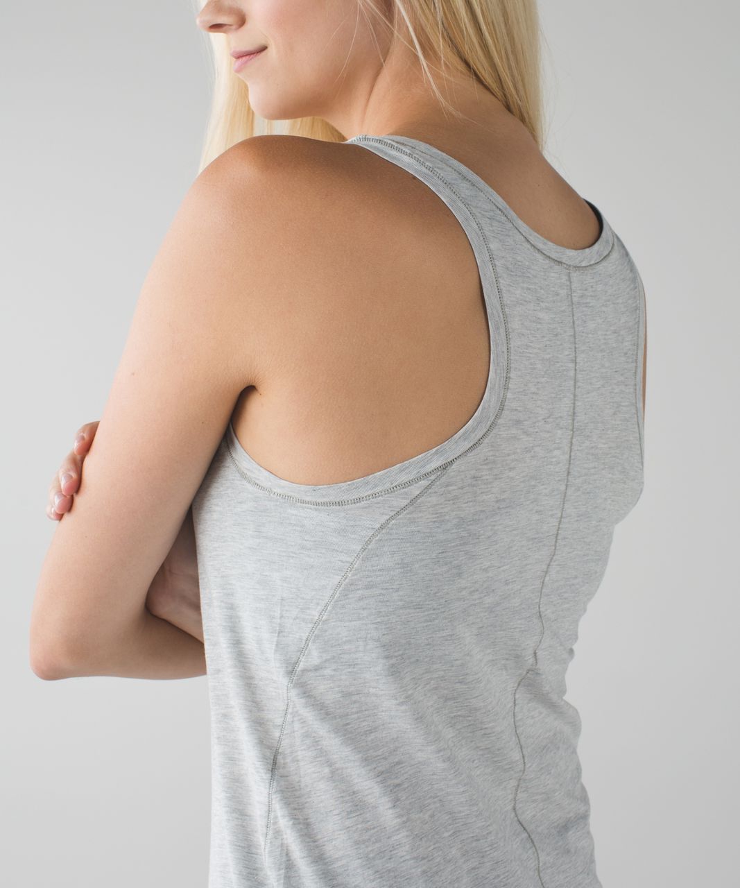 Lululemon Circadian Tank - Heathered Light Grey