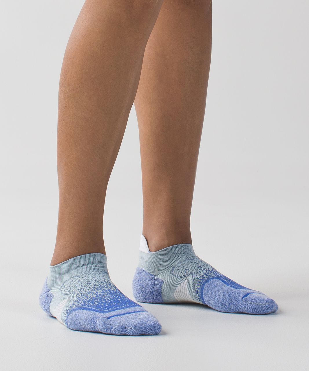 Lululemon Speed Sock *Silver - Sprinkler / Sea Mist