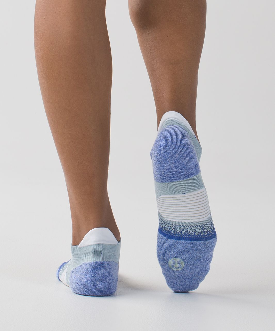 Lululemon Speed Sock *Silver - Sprinkler / Sea Mist