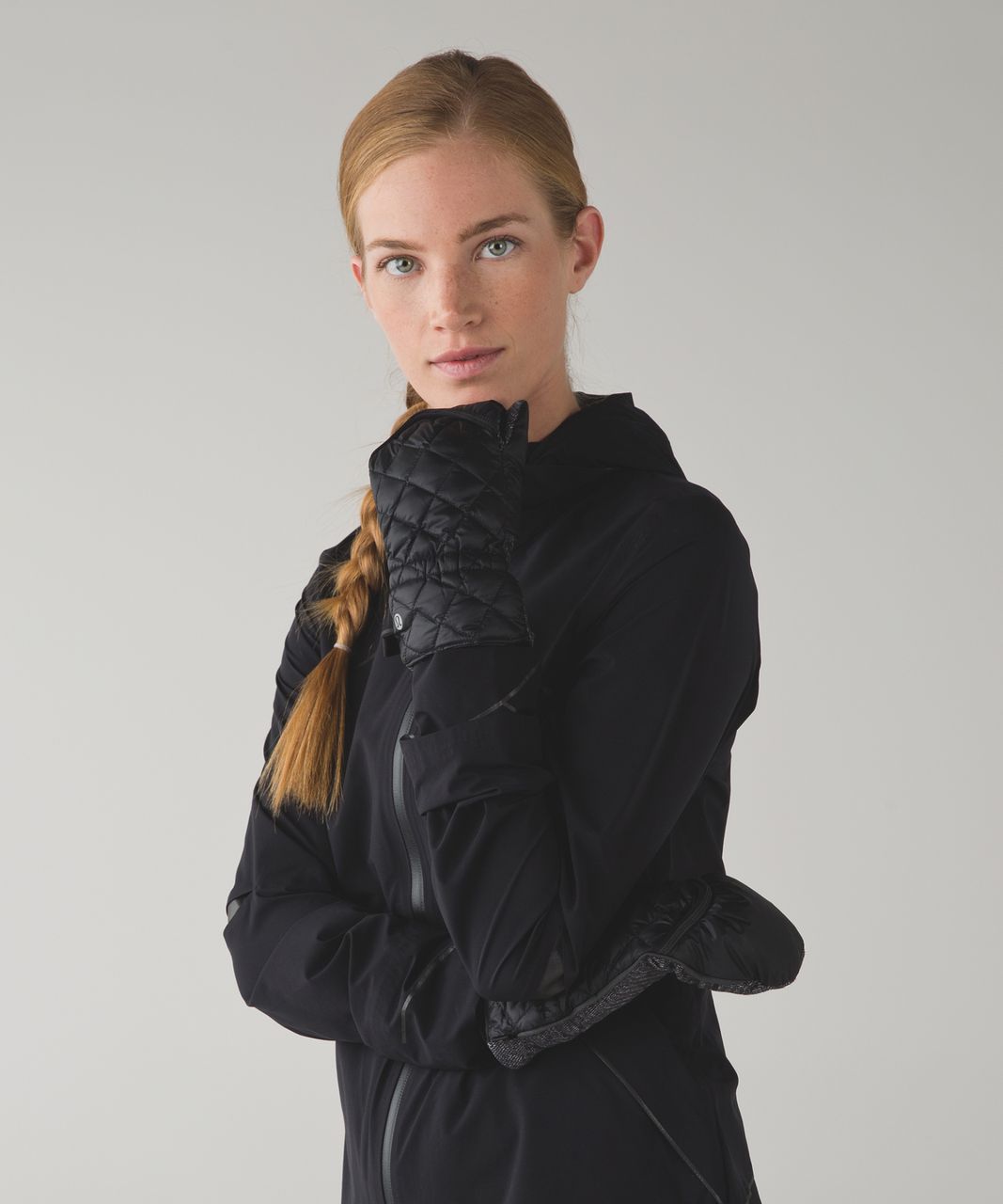 Lululemon Down For A Run Mittens - Black