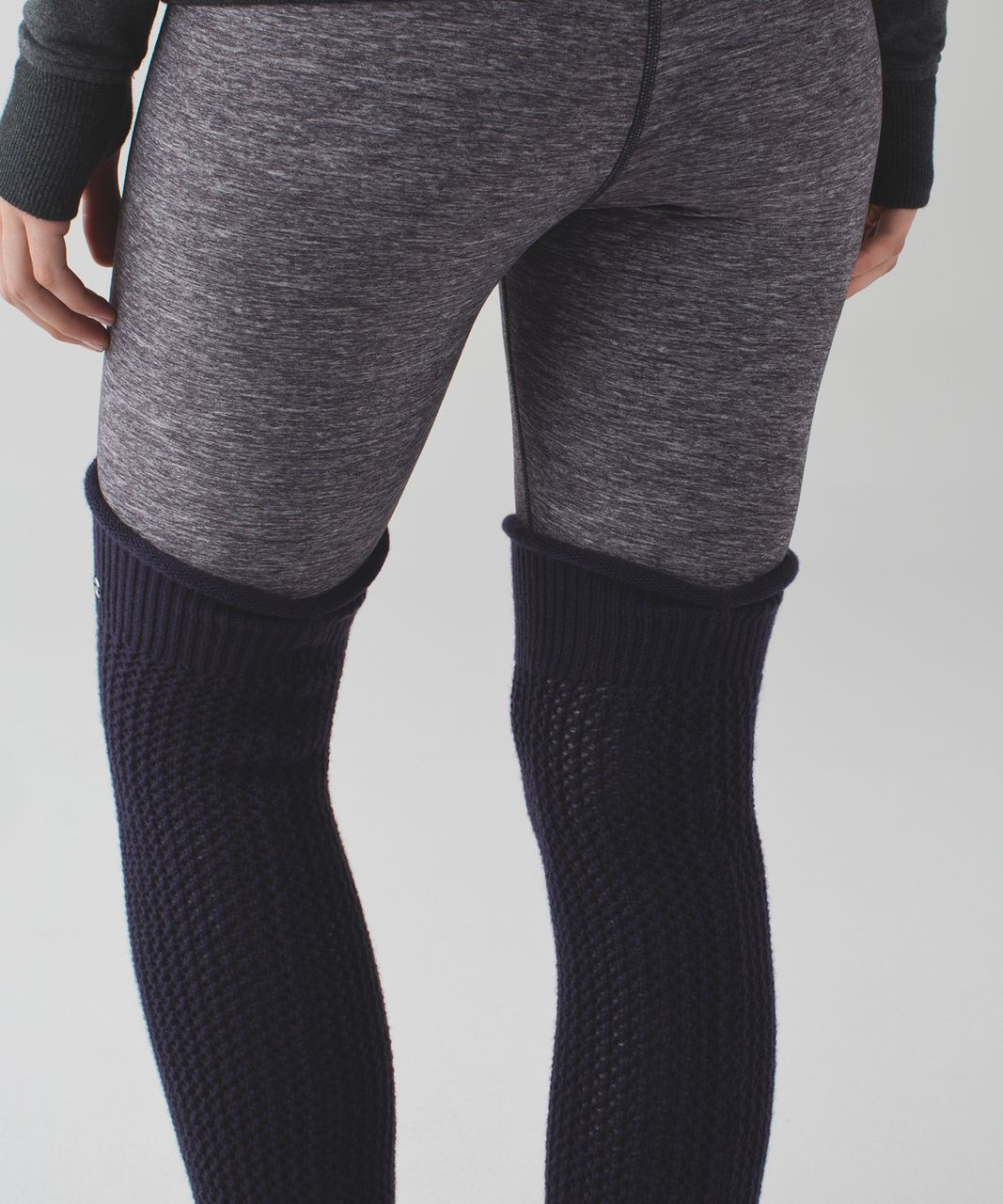 Lululemon Falling Freely Leg Warmer - Black Grape