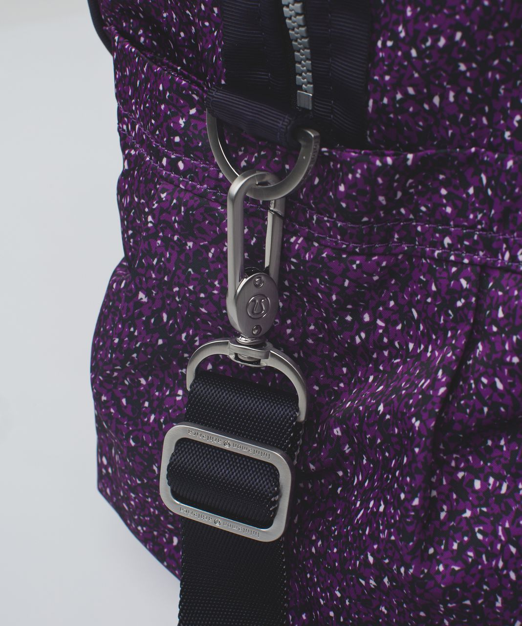 Lululemon Urban Warrior Duffel - Flashback Static Powdered Rose Tender Violet / Black Grape