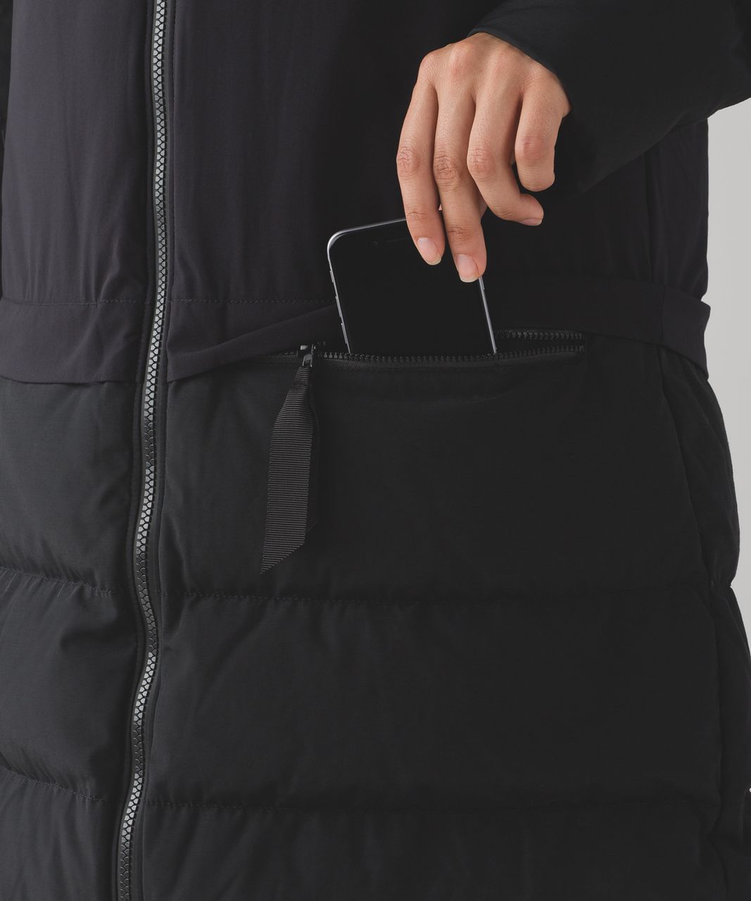 Lululemon Cold As Fluff Parka - Black - lulu fanatics