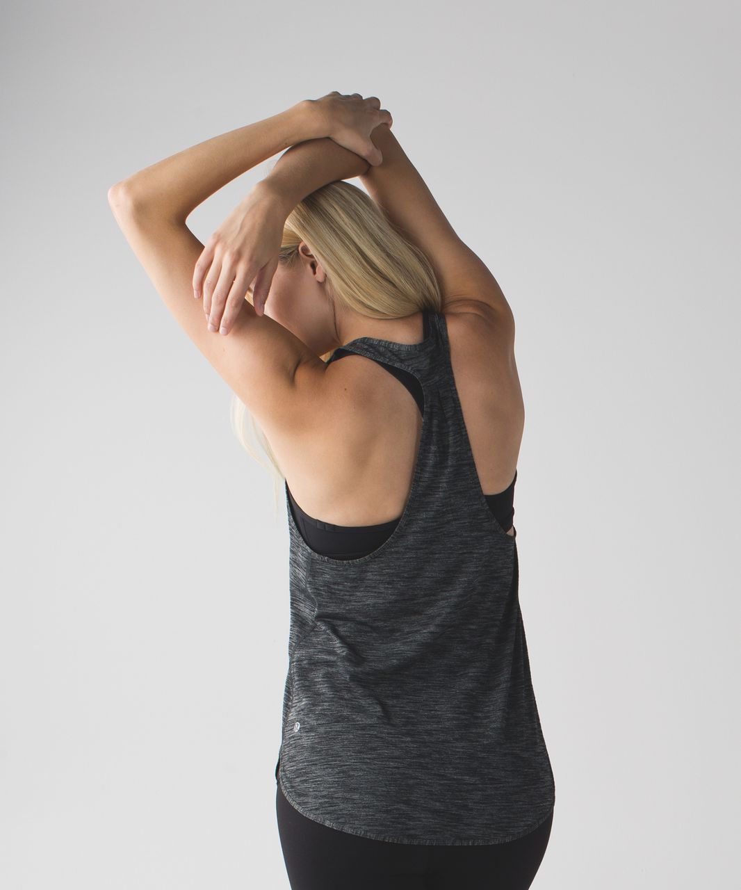 Lululemon Intrinsic Tank - Heathered Black / Black - lulu fanatics