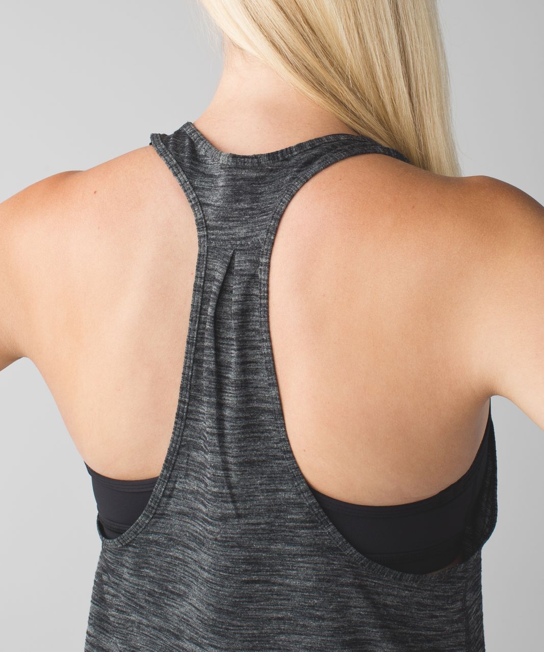 Lululemon Intrinsic Tank - Heathered Black / Black