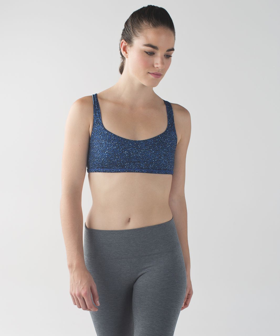 Lululemon Free To Be Bra *Wild - Flashback Static Caspian Blue Sapphire Blue / Sapphire Blue / Space Dye Camo Caspian Blue Sapphire Blue