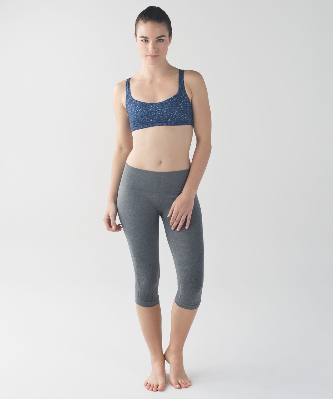 Lululemon Free To Be Bra *Wild - Flashback Static Caspian Blue Sapphire Blue / Sapphire Blue / Space Dye Camo Caspian Blue Sapphire Blue