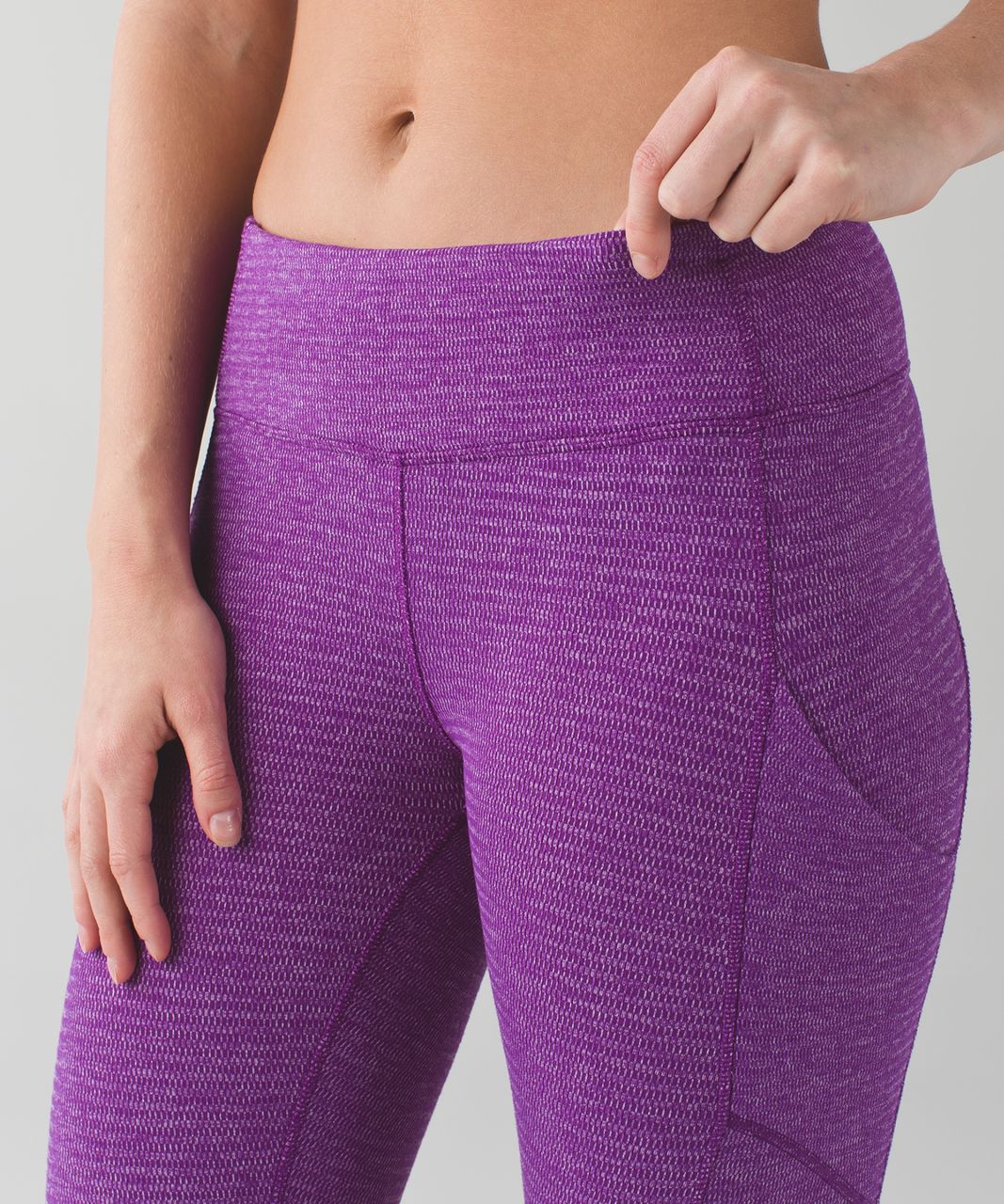 Lululemon Speed Tight IV *Rulu - Heathered Herringbone Heathered Tender  Violet Black Grape - lulu fanatics