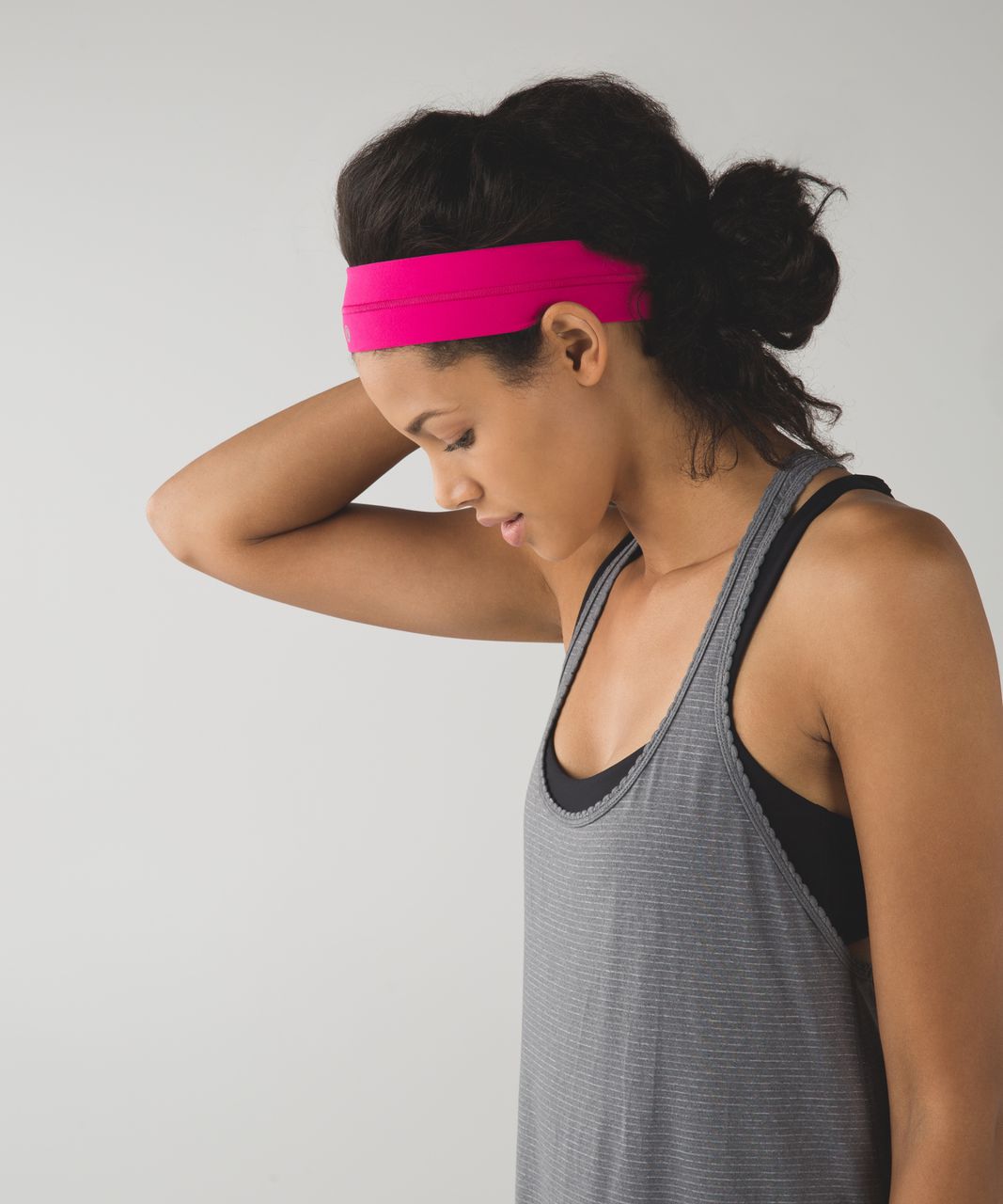 Lululemon Fly Away Tamer Headband - Jewelled Magenta