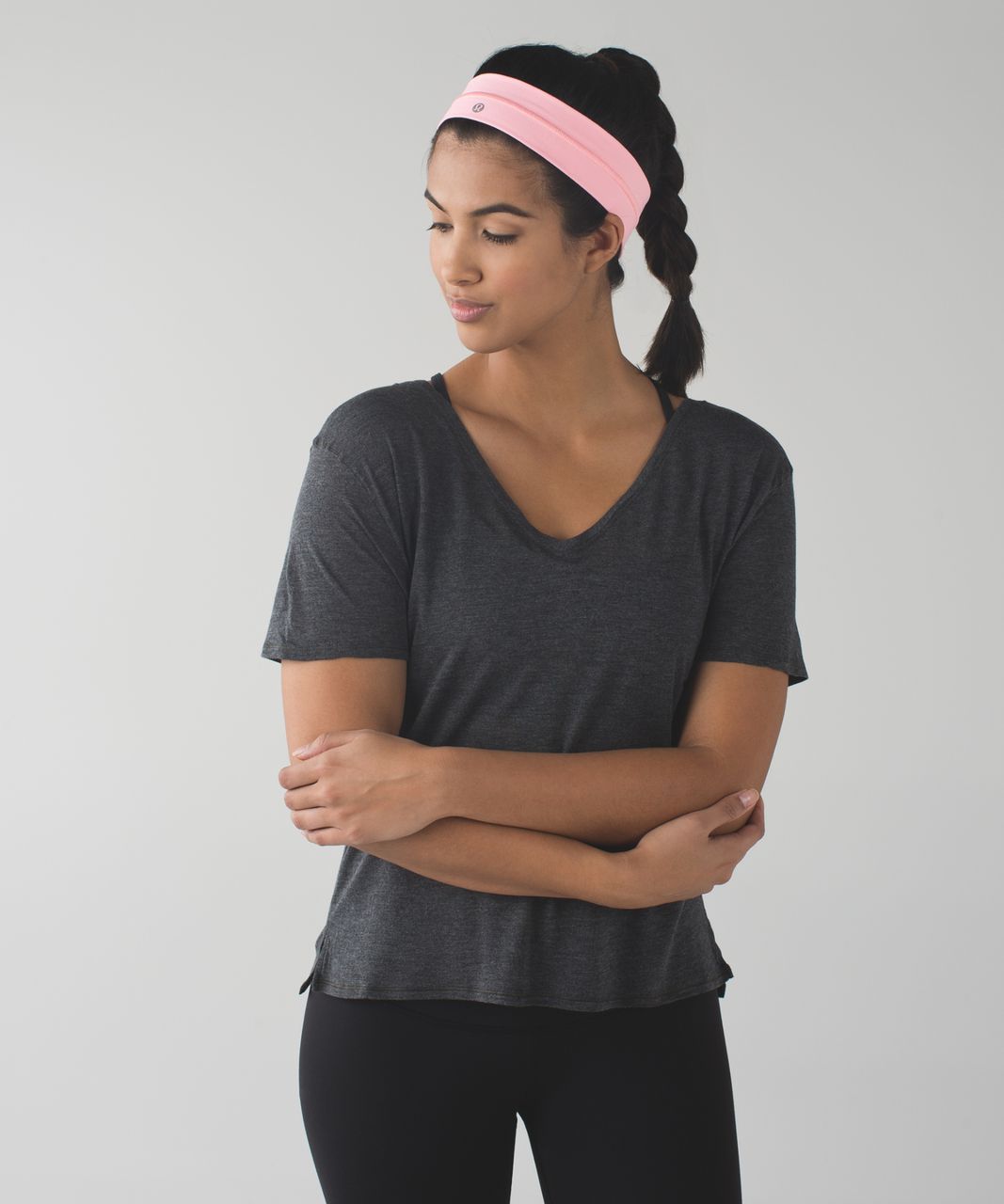 Lululemon Fly Away Tamer Headband - Bleached Coral