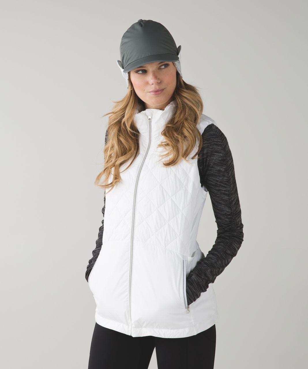 Lululemon Down For A Run Hat - Slate / Silver Spoon