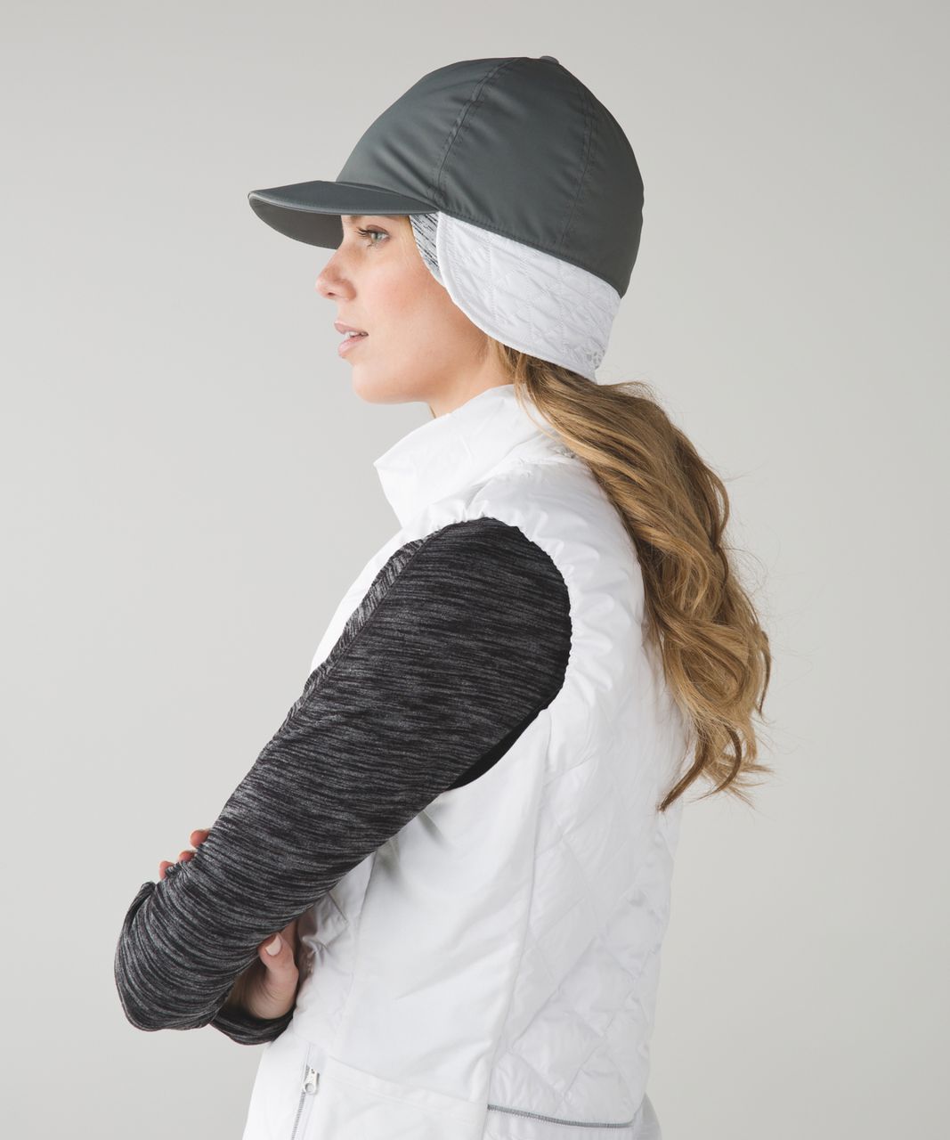 Lululemon Down For A Run Hat - Slate / Silver Spoon