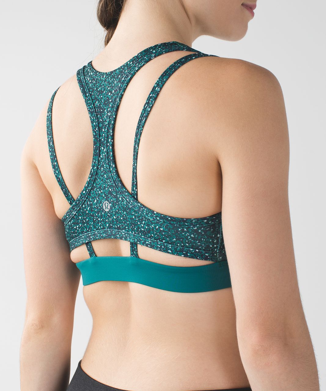 Lululemon Splendour Bra - Flashback Static Seamist Forage Teal