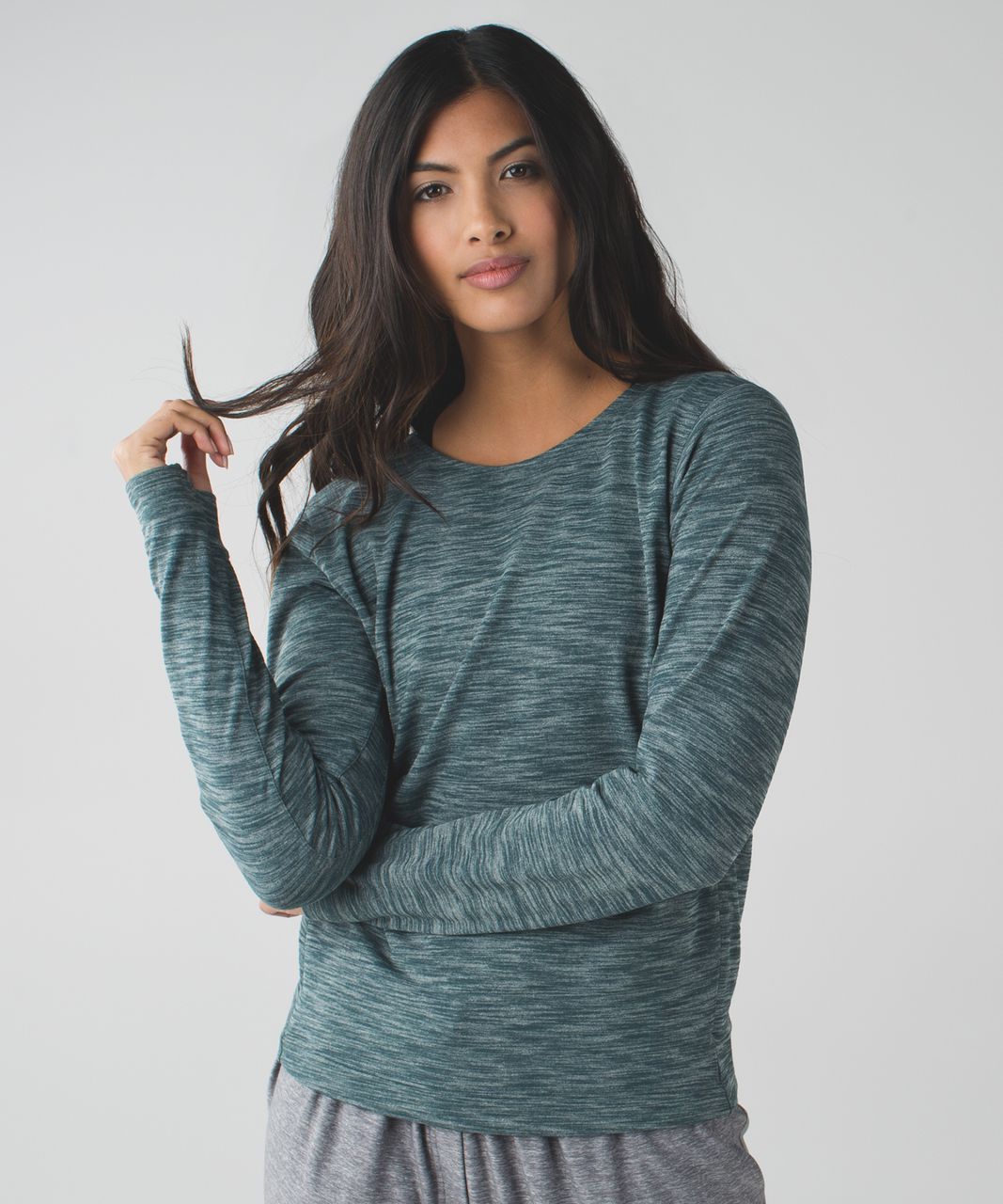 Lululemon &go City Pullover - Heathered Dark Fuel