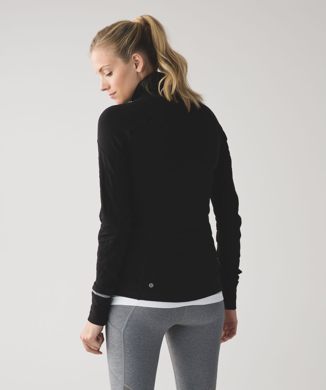 Lululemon Face The Frost 1/2 Zip - Black