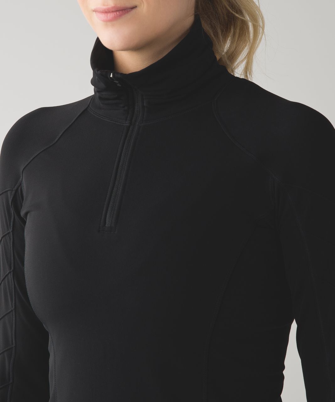 Lululemon Face The Frost 1/2 Zip - Black