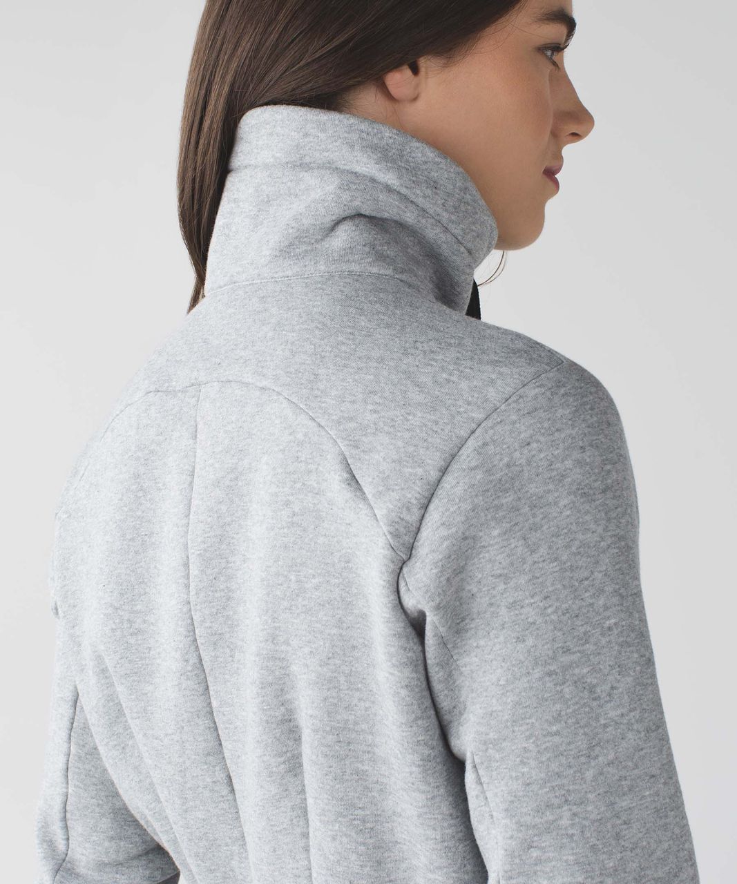 Lululemon &go Take-Off Fleece - Heathered Medium Grey - lulu fanatics