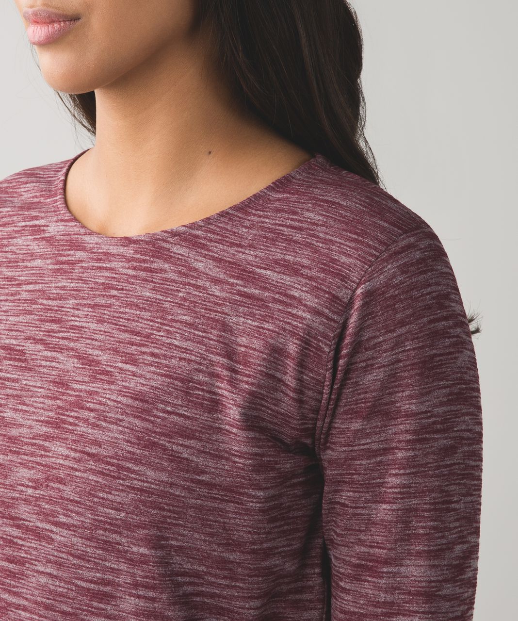 Lululemon &go City Pullover - Heathered Bordeaux Drama