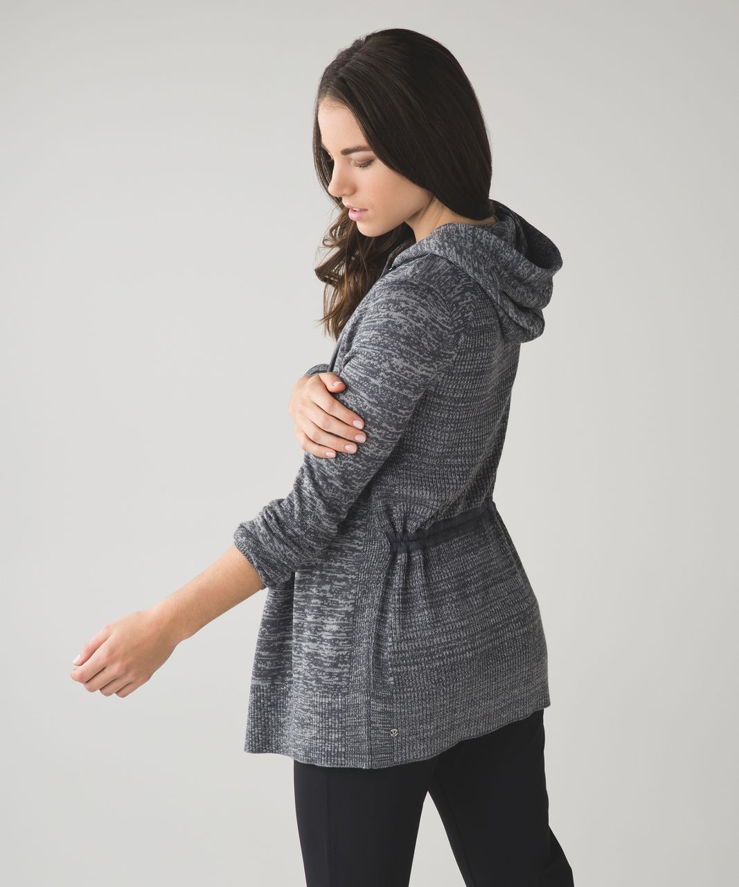 Lululemon Peace Of Mind Wrap - Heathered Dark Slate / Silver Spoon