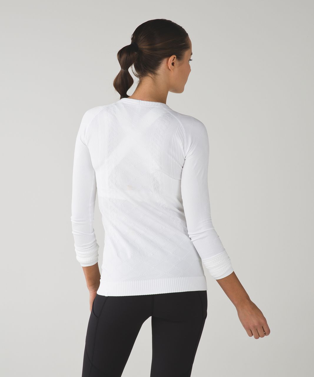 Lululemon Rest Less Pullover - Heathered White