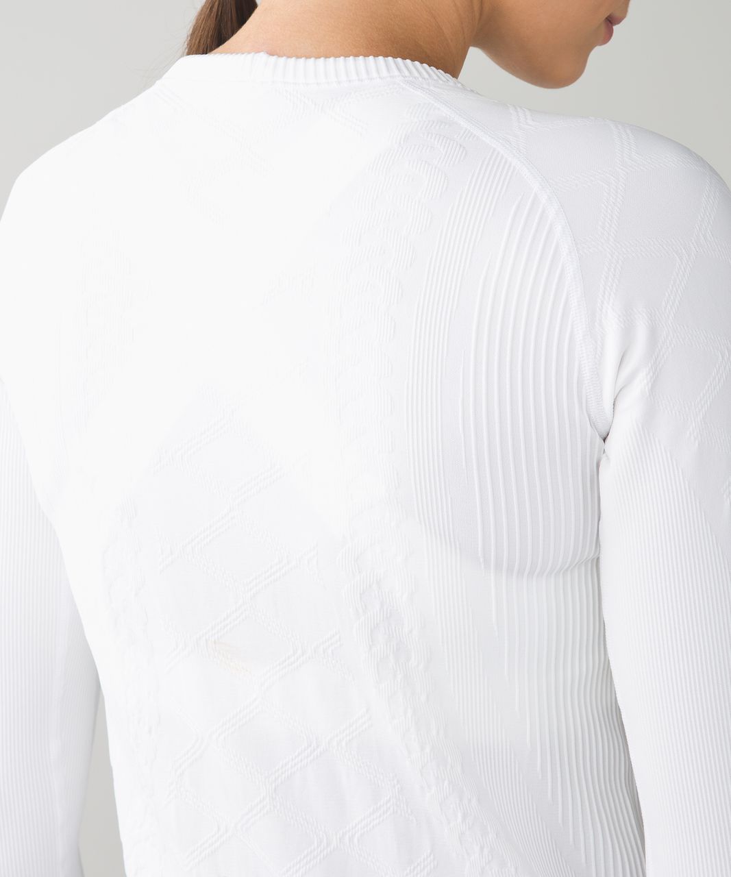 Lululemon Rest Less Pullover - Heathered White