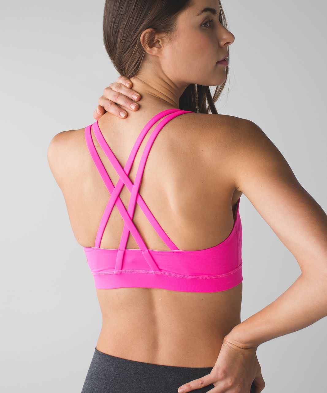 Lululemon Energy Bra - Raspberry Glo Light