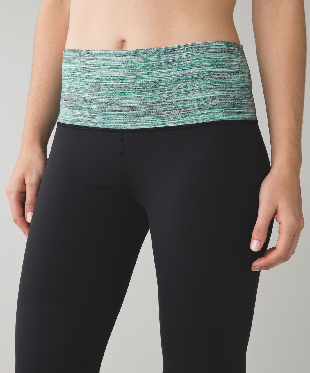 Lululemon Groove Pant III (Regular) *Full-On Luon - Black / Space Dye Camo  Forage Teal Black - lulu fanatics