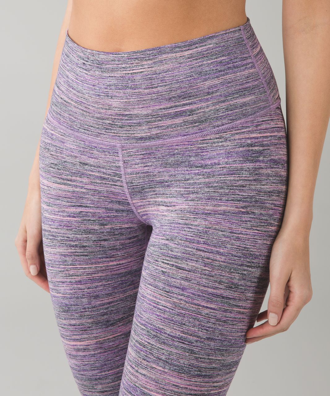 Lululemon High Times Pant - Space Dye Camo Tender Violet Black Grape