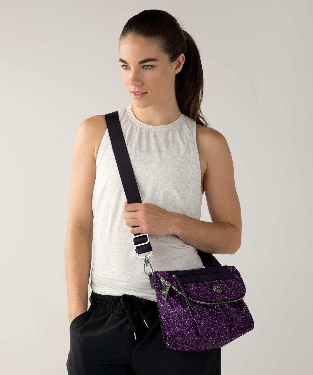 Lululemon Festival Bag - Flashback Static Powdered Rose Tender Violet ...