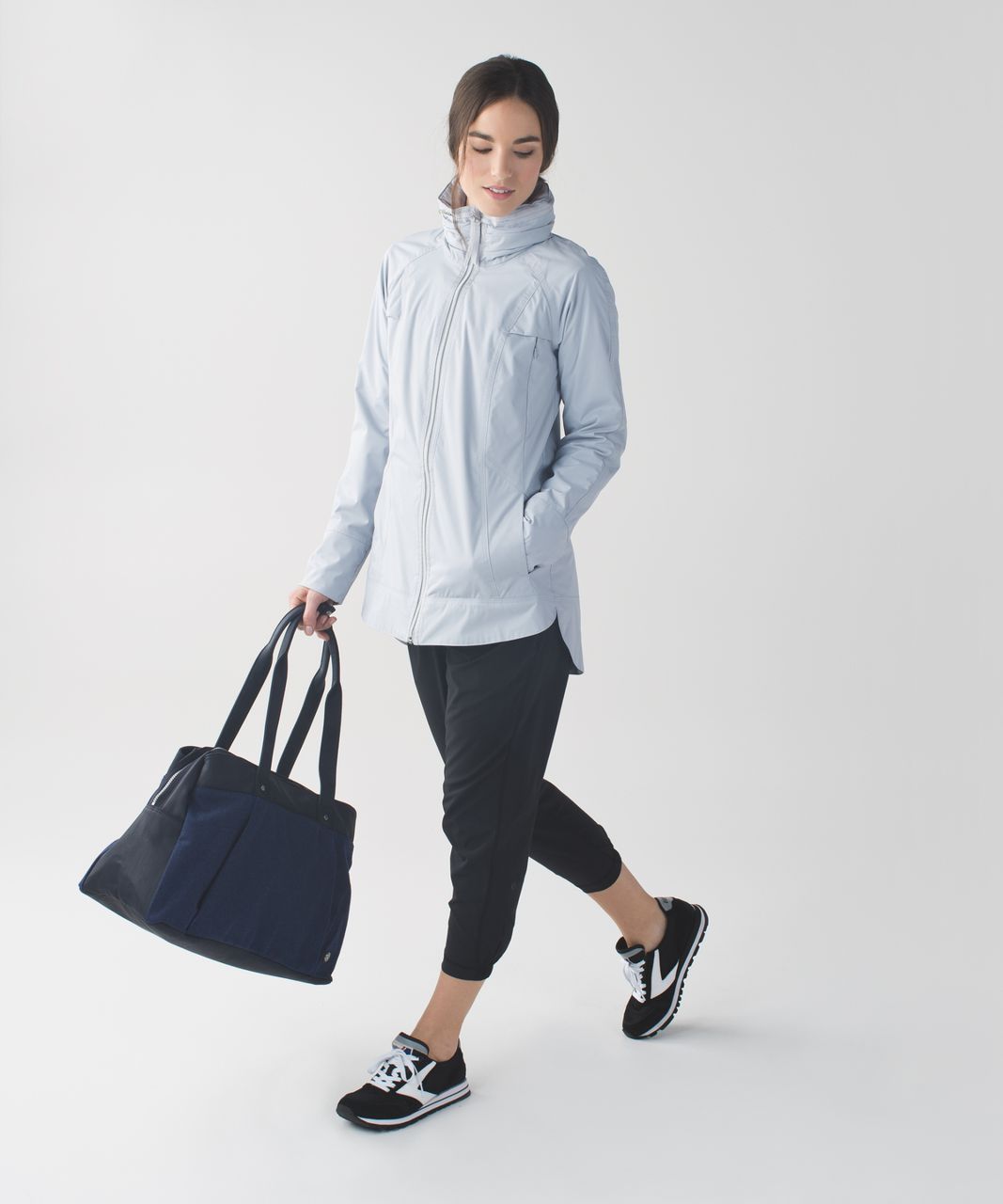 Lululemon Om For All Bag - Metallic Silver - lulu fanatics